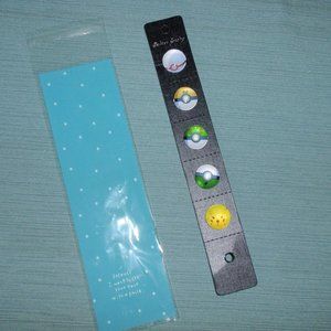 B1G1 FREE SALE Bundle of 5 Pokemon 18mm Glass Snaps Jewelry